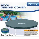Intex 12 Foot x 30 In. Above Ground Pool & Intex 12 Foot Round Pool Cover - Image 7
