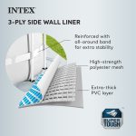 Intex 12 foot x 30 inch Prism Frame Round Above Ground Swimming Pool, (No Pump) - Image 5
