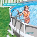 Intex 12 x 2.5 Foot Metal Frame Above Ground Pool with Filter and Accessories - Image 7