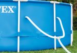 INTEX 12' x 30" Metal Frame Above Ground Pool, Filter, Cover, & Maintenance Kit - Image 11