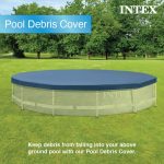Intex 12' x 30" Metal Frame Above Ground Swimming Pool with Filter and Cover - Image 11