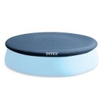 Intex 12' x 30" Metal Frame Round Swimming Pool w/ Filter Pump & 13' Pool Cover - Image 5