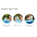 INTEX 12'x30" Metal Frame Swimming Pool with Filter Pump & Pool Cover (2-Pack) - Image 10