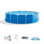 Intex 15ft x 48in Metal Frame Pool Sets - Prioka