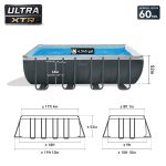 INTEX 18' x 9' x 53" Ultra XTR Frame Pool, Cover, Cooler, and Float (2 Pack) - Image 3