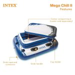 INTEX 18' x 9' x 53" Ultra XTR Frame Pool, Cover, Cooler, and Float (2 Pack) - Image 6