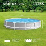 Intex 26711EH 12ft x 30in Prism Above Ground Pool Set w/ Cover & Maintenance Kit - Image 2