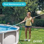 Intex 26711EH 12ft x 30in Prism Above Ground Pool Set w/ Cover & Maintenance Kit - Image 7