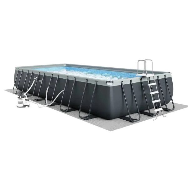 Intex Ultra Frame Rectangular Above Ground Swimming Pool Sets - Prioka