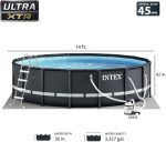 Intex Ultra XTR 14 ft. Round 42 in. Deep Soft Sided Above Ground Swimming Pool - Image 2