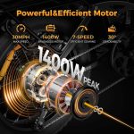 Jasion X-Hunter Folding Fat Tire Electric Bike with Full Suspension - Image 6