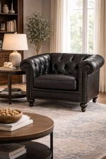 Jude Leather Chair - Image 4