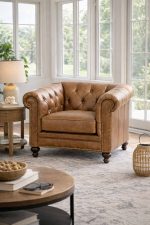 Jude Leather Chair - Image 3