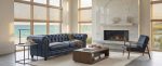 Jude Leather Loveseat - Image 4