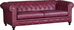 Jude Leather Loveseat