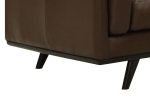 Jude Mid-Century Modern Leather Sofa Collection - Image 12