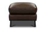 Jude Mid-Century Modern Leather Sofa Collection - Image 19