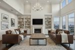 Jude Mid-Century Modern Leather Sofa Collection - Image 2