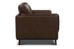 Jude Mid-Century Modern Leather Sofa Collection - Image 8