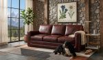 Kempton Leather Sofa - Image 9
