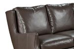Kenilworth 84 Inch Wingback Leather Sofa - Image 6