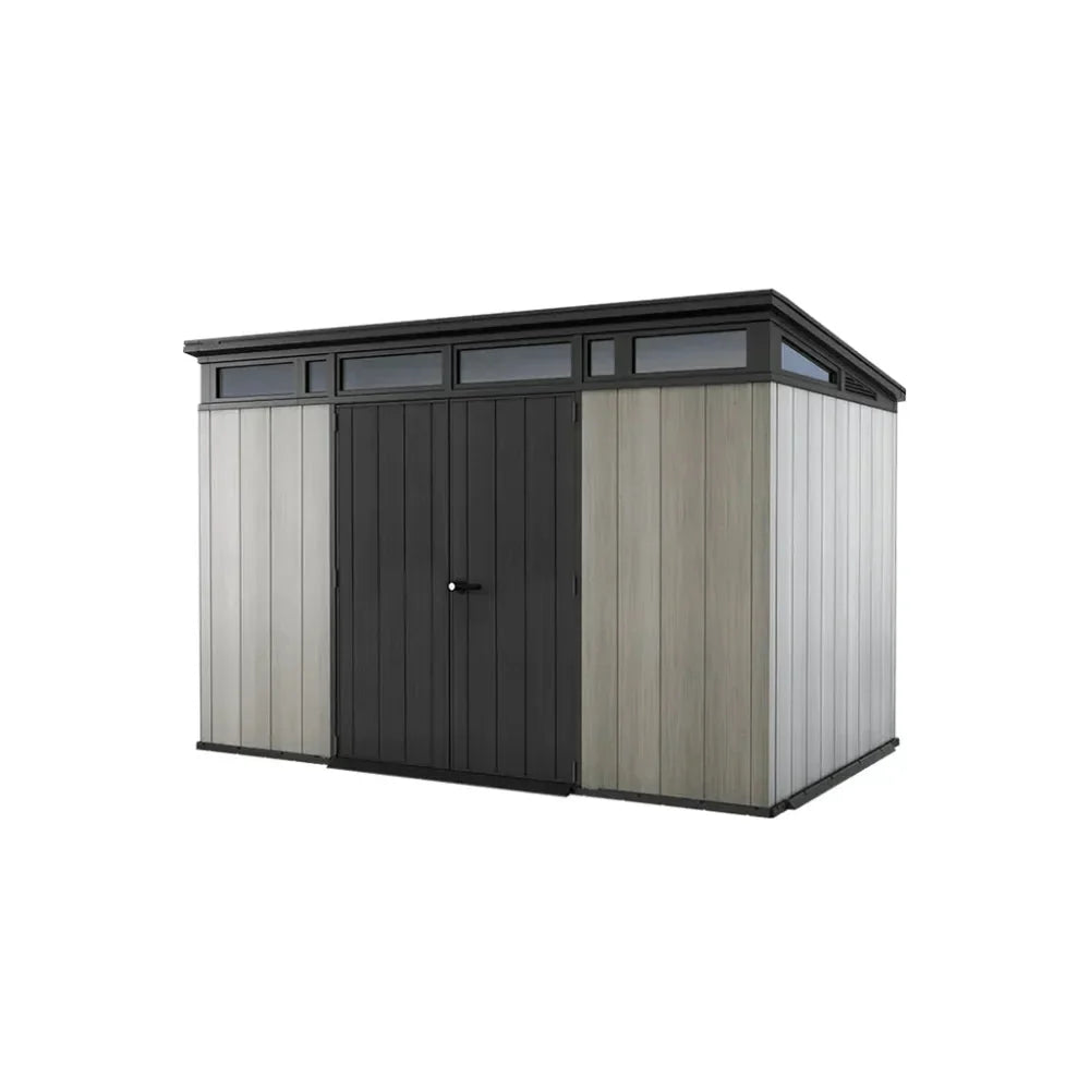 keter-artisan-117-ft-grey-resin-steel-reinforced-storage-shed-6966933 Keter Artisan 11×7 ft Grey Resin Steel-Reinforced Storage Shed - Prioka