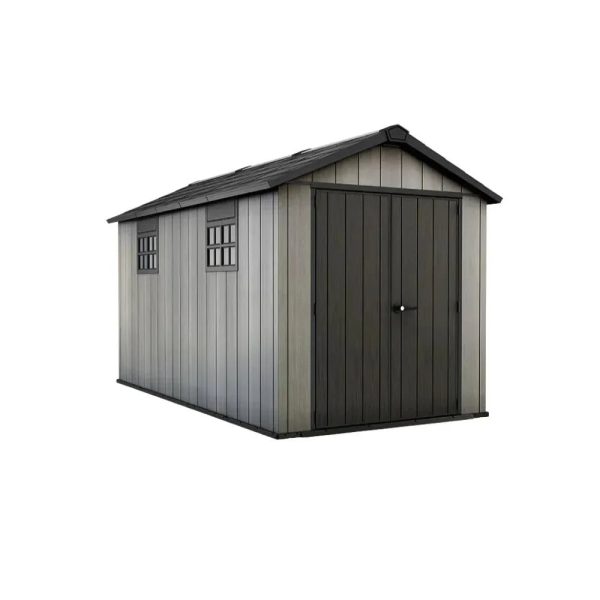 Keter Oakland 7.5×13 ft Duotech Steel Reinforced Storage Shed - Prioka