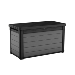 Keter Premier 100 Gallon Outdoor Storage Deck Box, Grey - Prioka