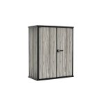 Keter Vertical Storage Shed Storm Grey - Prioka