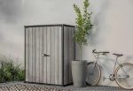 Keter Vertical Storage Shed Storm Grey - Image 3