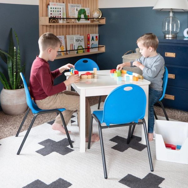Kid's Stacking Chairs-4 Pack - Prioka