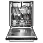KitchenAid 24″ Fully-Integrated Built-In Dishwashers with 30 Total Wash Jets in PrintShield Stainless Steels - Image 4
