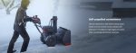 Kress KG471 60V 24-Inch 2-Stage Cordless Snow Thrower Kit (4×5Ah Batteries & Charger) - Image 5