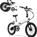 Lectric XP Lite 2.0 Long-Range Foldable Electric Commuter Bike, Arctic White - Prioka