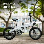 Lectric XP Lite 2.0 Long-Range Foldable Electric Commuter Bike, Arctic White - Image 6