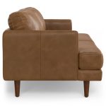 Lennox Leather Sofa – Brown - Image 8