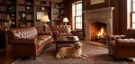 Leopold Leather Sofa - Image 4