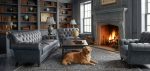 Leopold Leather Sofa - Image 5