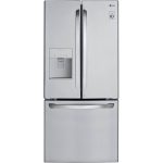 LG LFDS22520S 22 Cu. Ft. Stainless French Door Refrigerator - Prioka