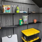 Lifetime 15 ft. x 8 ft. Dual Entry Outdoor Storage Shed, Gray - Image 4