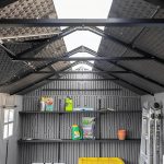 Lifetime 15 ft. x 8 ft. Dual Entry Outdoor Storage Shed, Gray - Image 3
