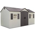 Lifetime 15 ft x 8 ft Garden Shed - Prioka