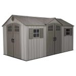 Lifetime 15 Ft X 8 Ft Outdoor Storage Sheds – 60318 - Prioka