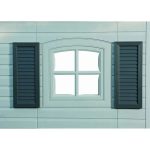 Lifetime 8 ft. x 10 ft. Outdoor Plastic Storage Shed with Floor and Windows (Model 60238) - Image 5