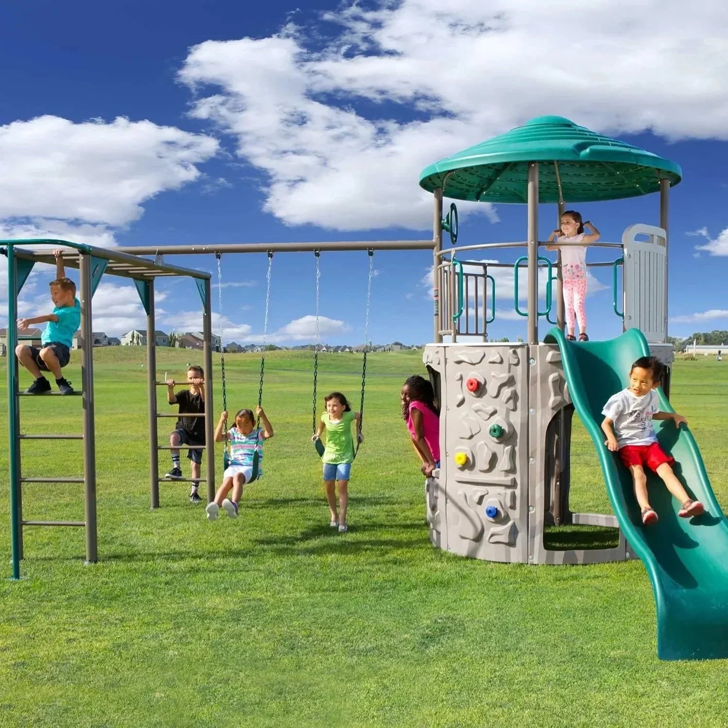 lifetime-adventure-tower-deluxe-playset-1463509 Lifetime Adventure Tower Deluxe Playset - Image 1