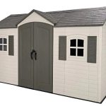 Lifetime Legacy 15×8 Plastic Storage Shed Kit w/ Floors - Prioka