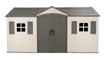 Lifetime Legacy 15×8 Plastic Storage Shed Kit w/ Floors - Image 2