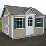 Little Cottage Co. 12 x 10 ft. Classic Wood Cottage Panelized Storage Shed Kit - Image 2