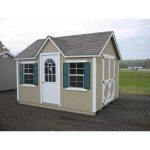 Little Cottage Co. 12 x 10 ft. Classic Wood Cottage Panelized Storage Shed Kit - Image 3