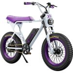 Macfox X1S x Bs.zay Special Edition Electric Bike – Retro Moped Style Fat-Tire E-Bike - Image 4